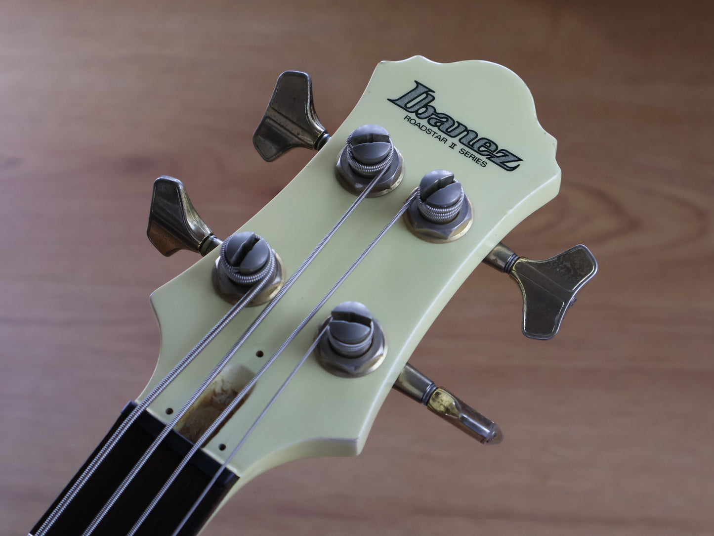 1987 Ibanez Japan RB835 Roadstar II Bass Guitar (Crystal Pearl White)