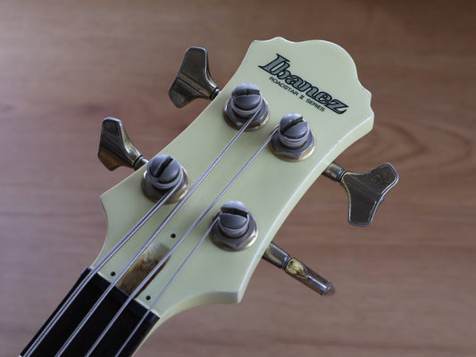 1987 Ibanez Japan RB835 Roadstar II Bass Guitar (Crystal Pearl White)