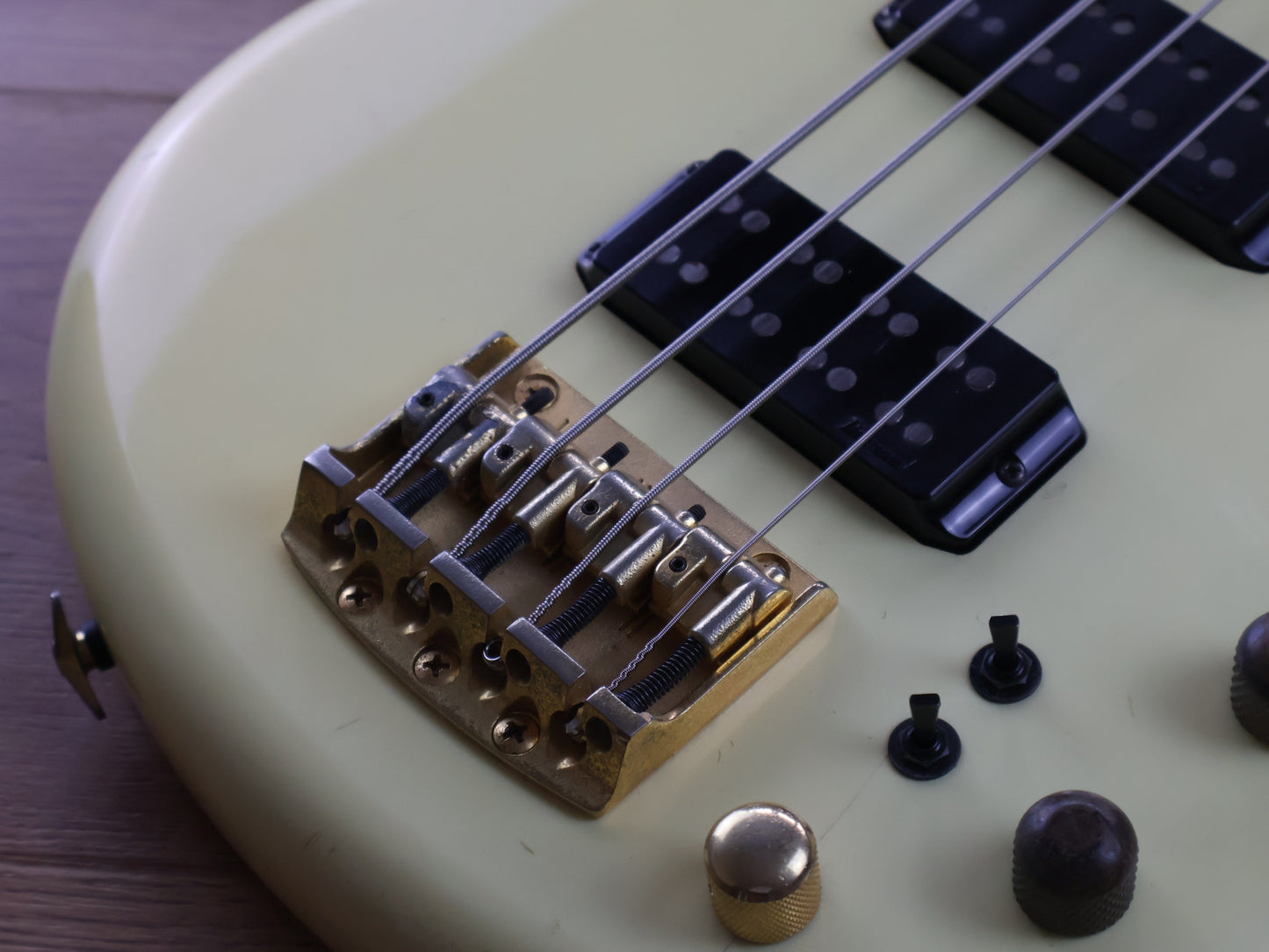 1987 Ibanez Japan RB835 Roadstar II Bass Guitar (Crystal Pearl White)