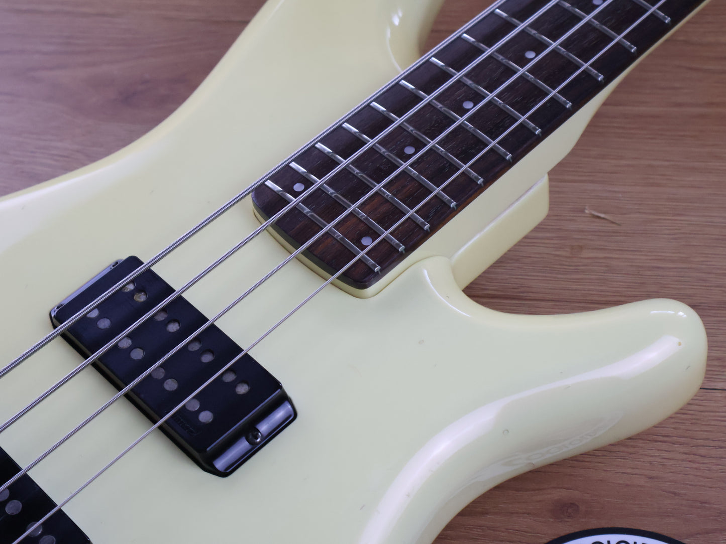 1987 Ibanez Japan RB835 Roadstar II Bass Guitar (Crystal Pearl White)