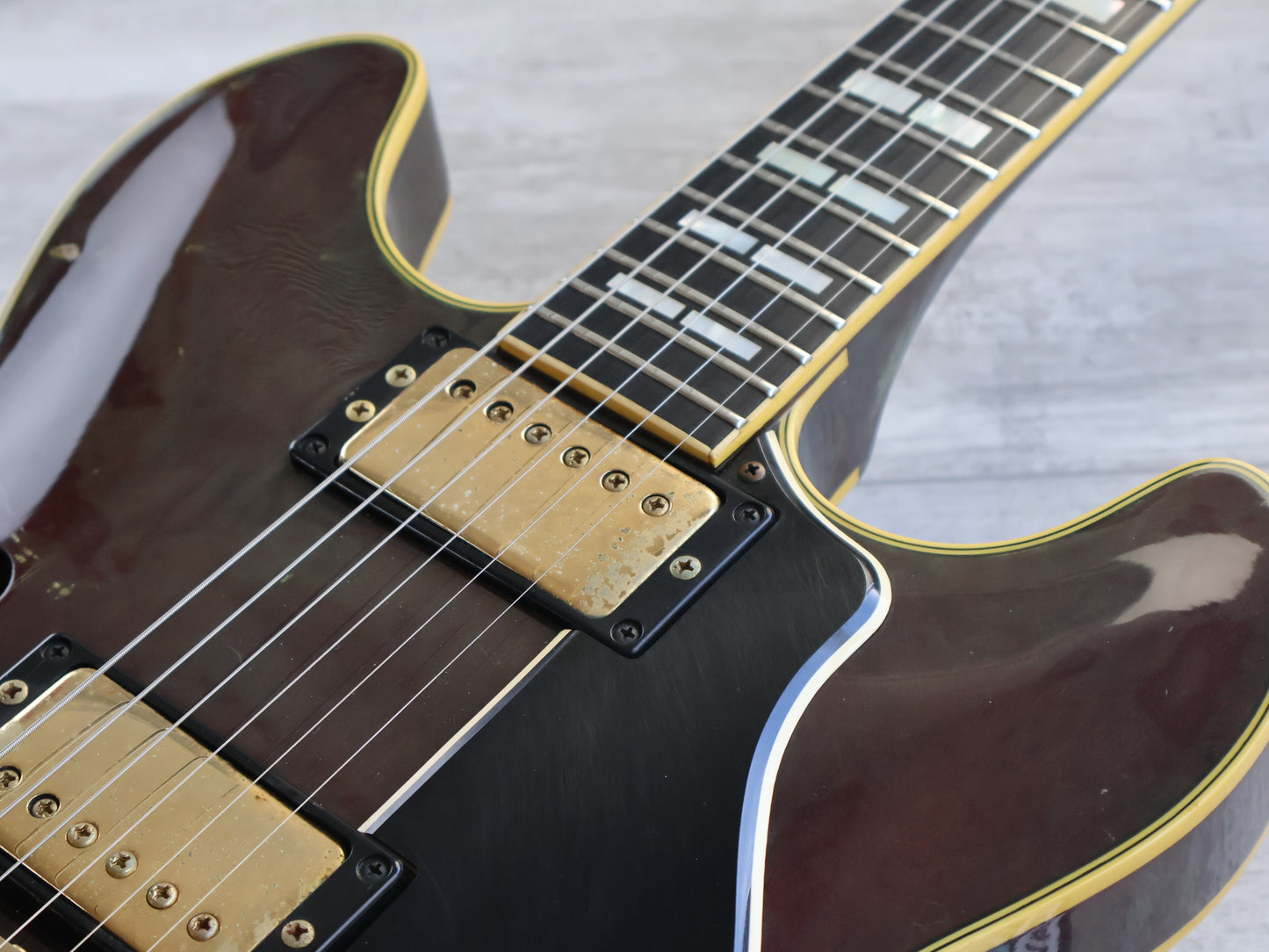 1980 Yamaha Japan SA2000S 335 Semi Hollowbody (Walnut Stain)