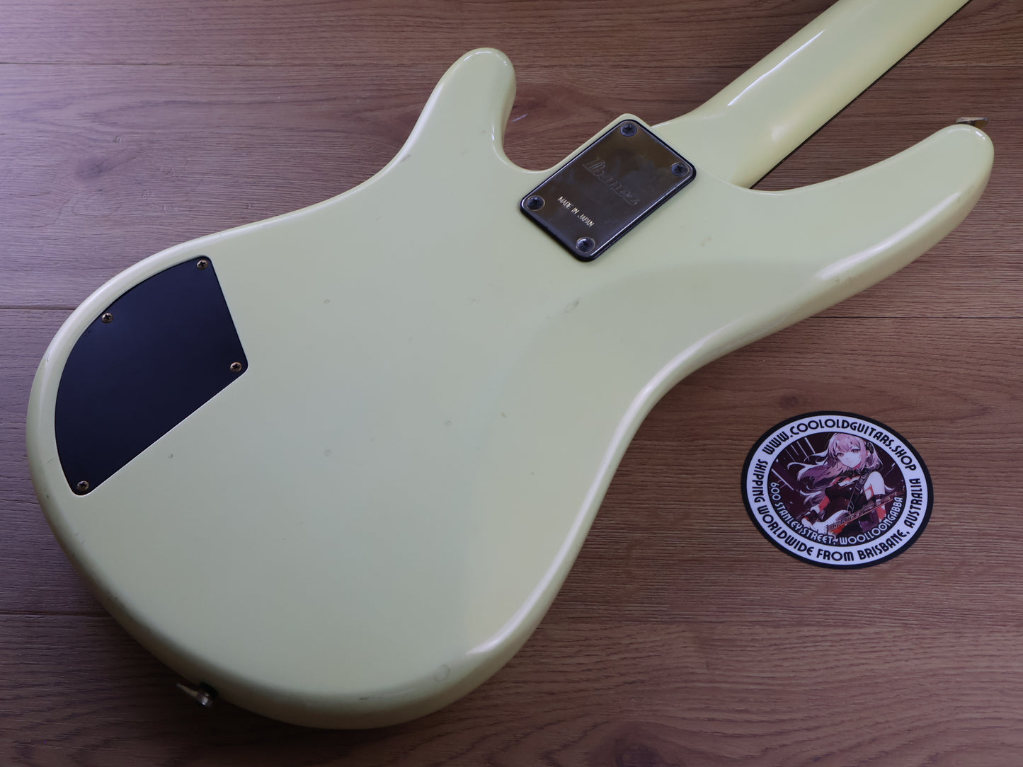 1987 Ibanez Japan RB835 Roadstar II Bass Guitar (Crystal Pearl White)