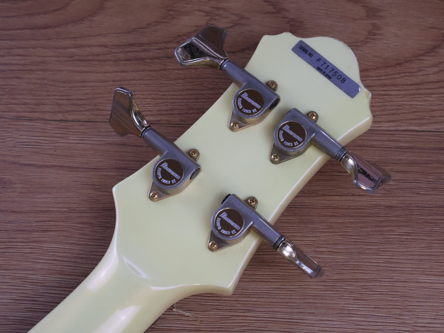 1987 Ibanez Japan RB835 Roadstar II Bass Guitar (Crystal Pearl White)