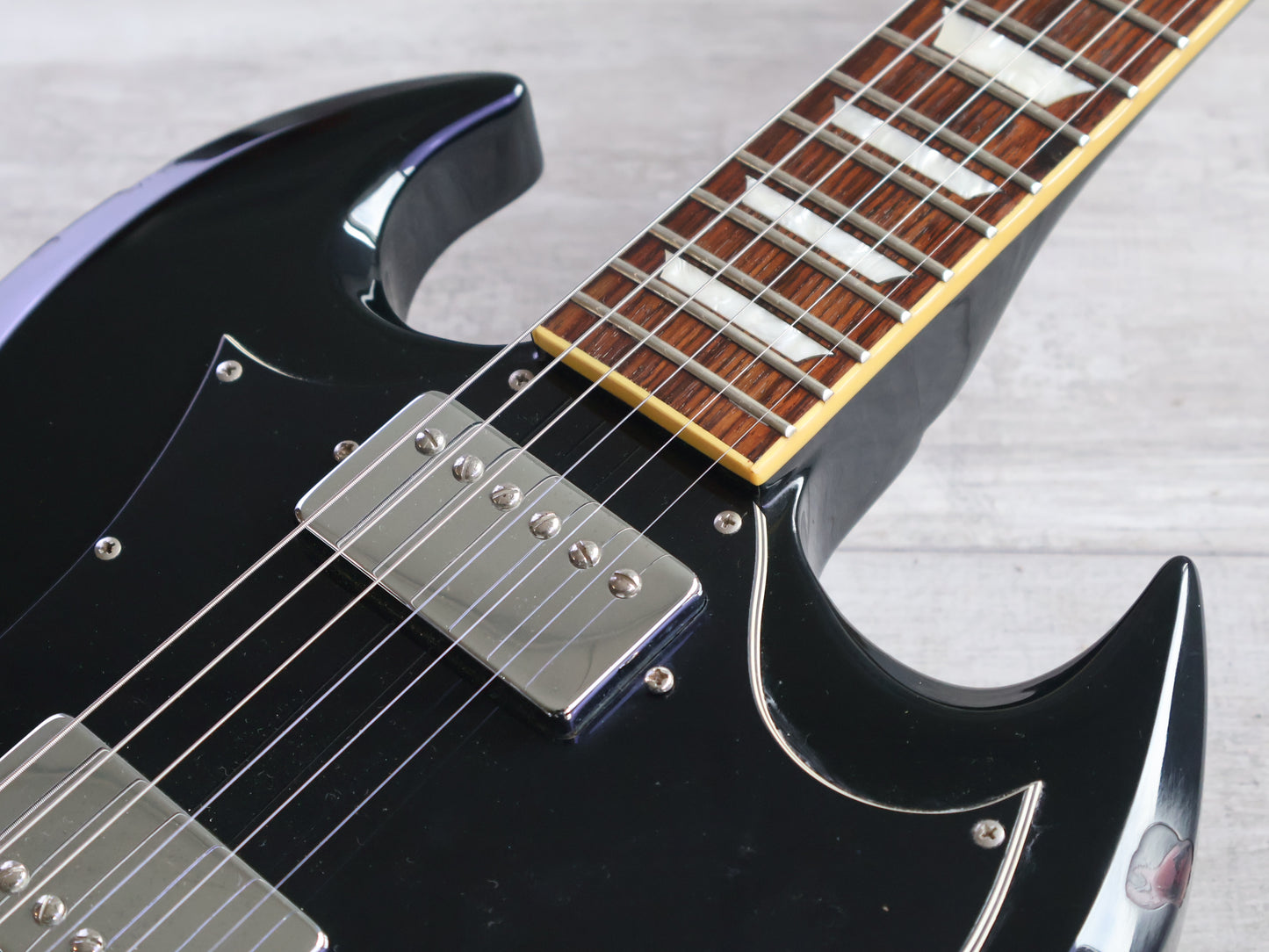 2008 Burny RSG-55 '63 Reissue SG (Black)