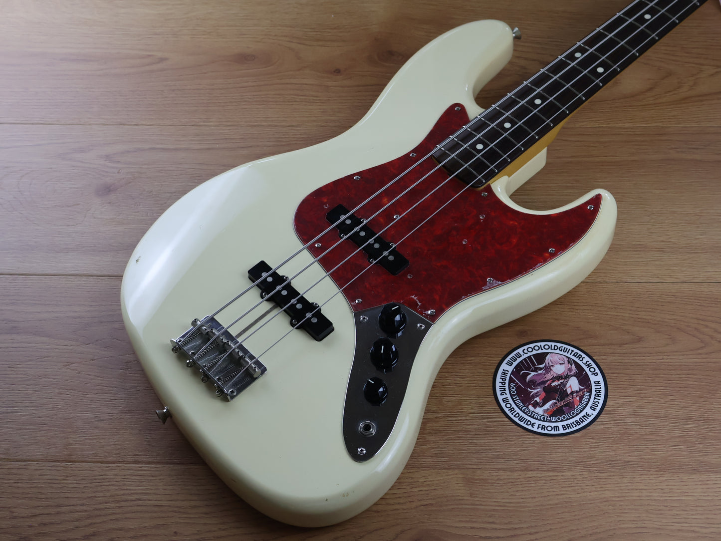 2010 Fender Japan JB62 '62 Reissue Jazz Bass (Vintage White)