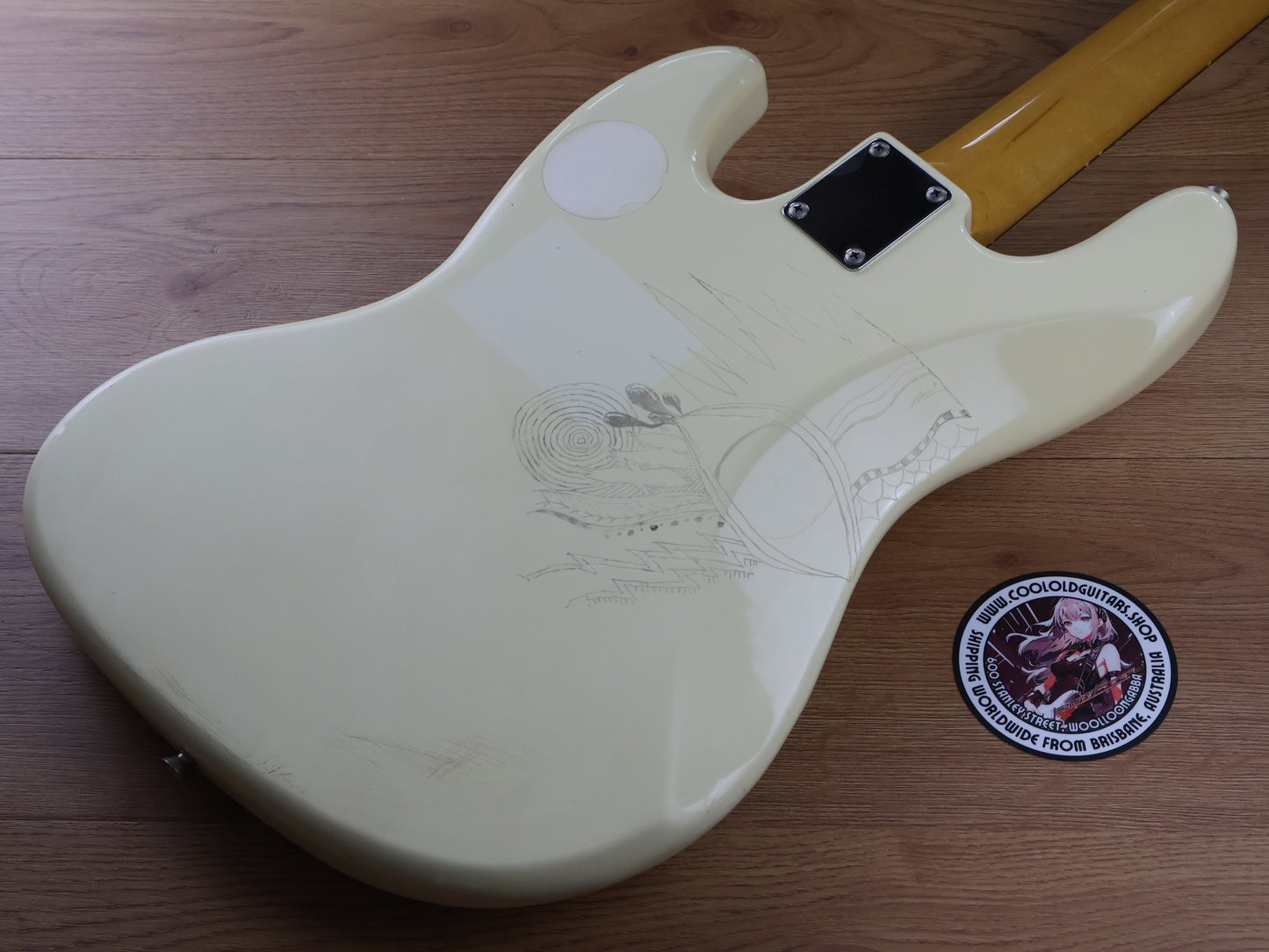 2010 Fender Japan JB62 '62 Reissue Jazz Bass (Vintage White)