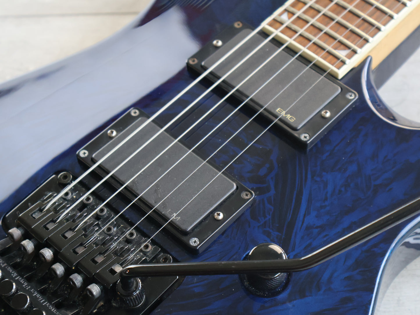 2005 Jackson Japan MG Series DKMG Dinky (Cobalt Blue Swirl)