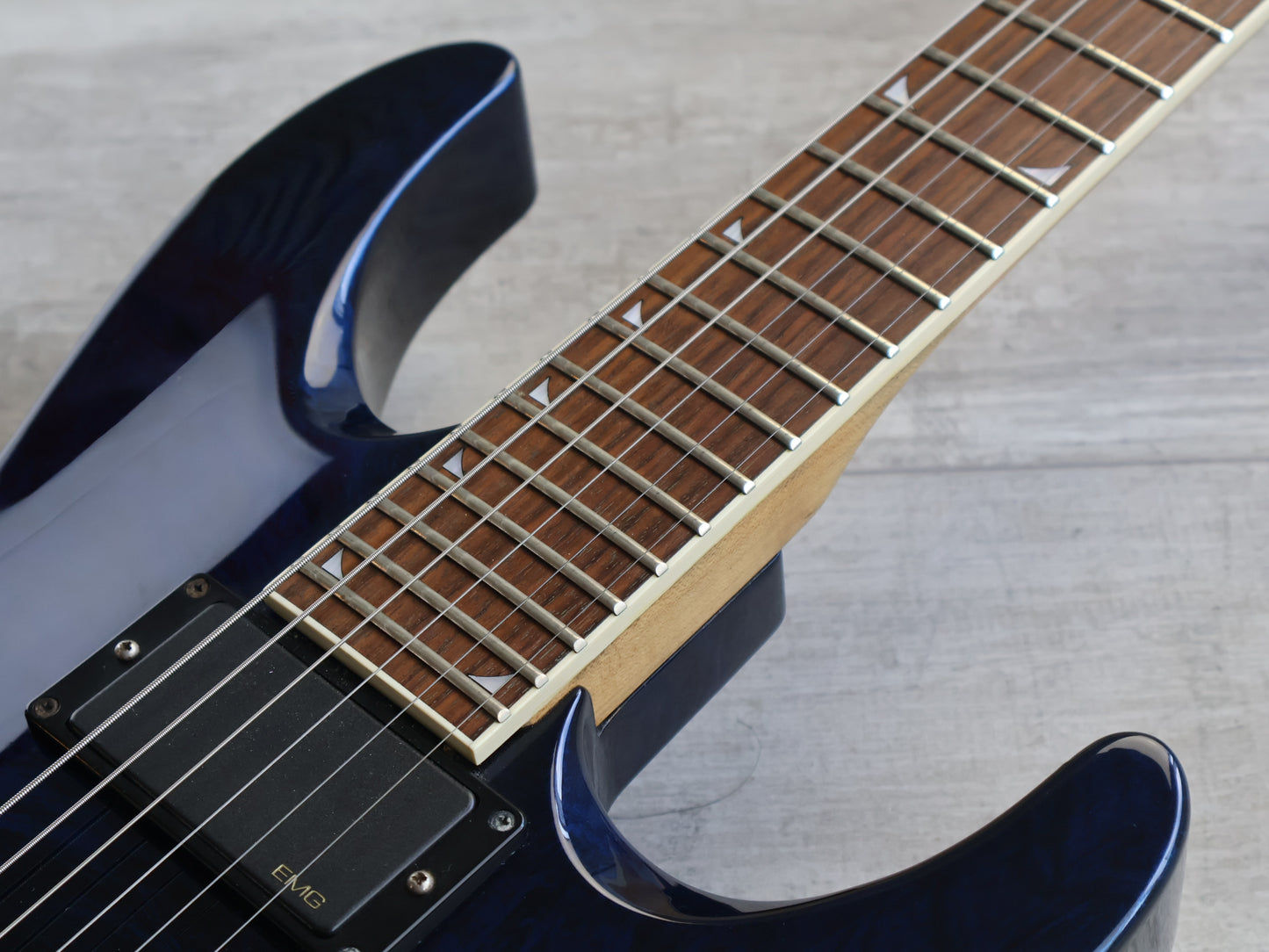 2005 Jackson Japan MG Series DKMG Dinky (Cobalt Blue Swirl)