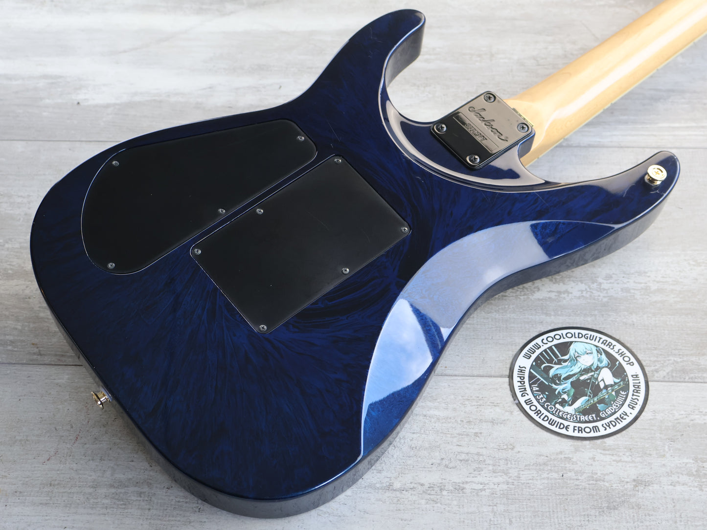 2005 Jackson Japan MG Series DKMG Dinky (Cobalt Blue Swirl)