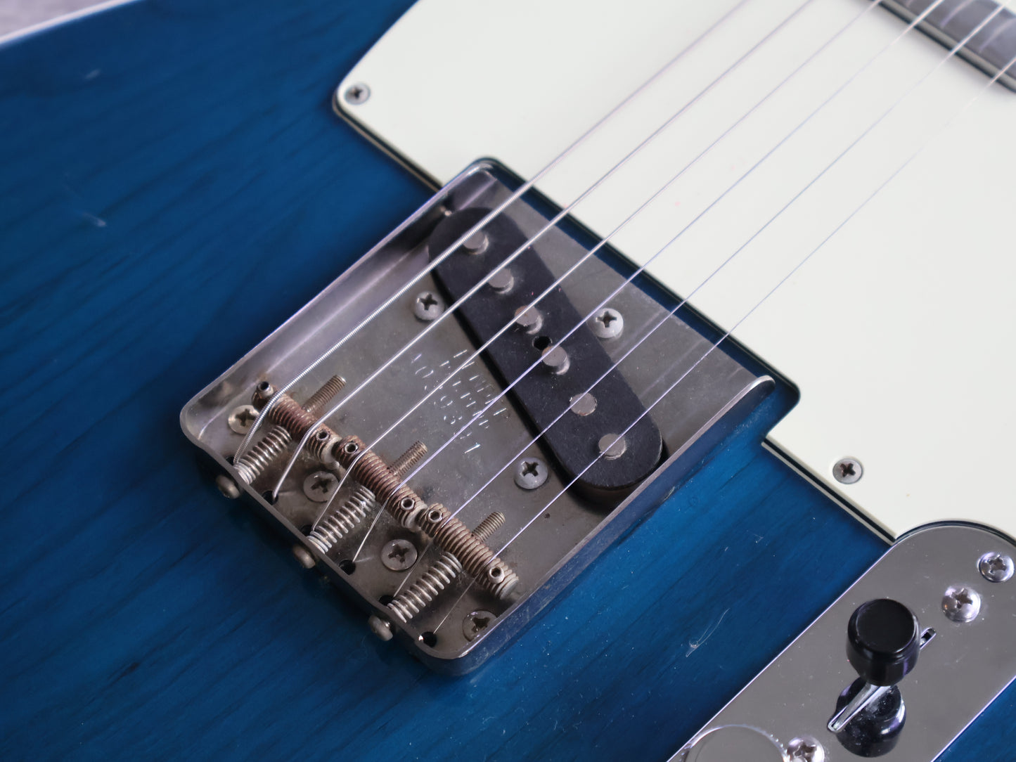2002 Fender Japan TL62B-75 Double Bound '62 Reissue Telecaster (Transparent Blue)