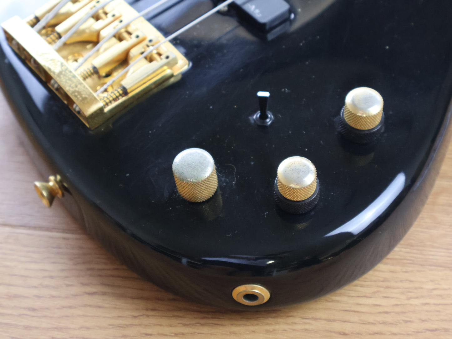 1990's P-Project (by Fernandes Japan) PUM-1 PJ Bass (Gloss Black)