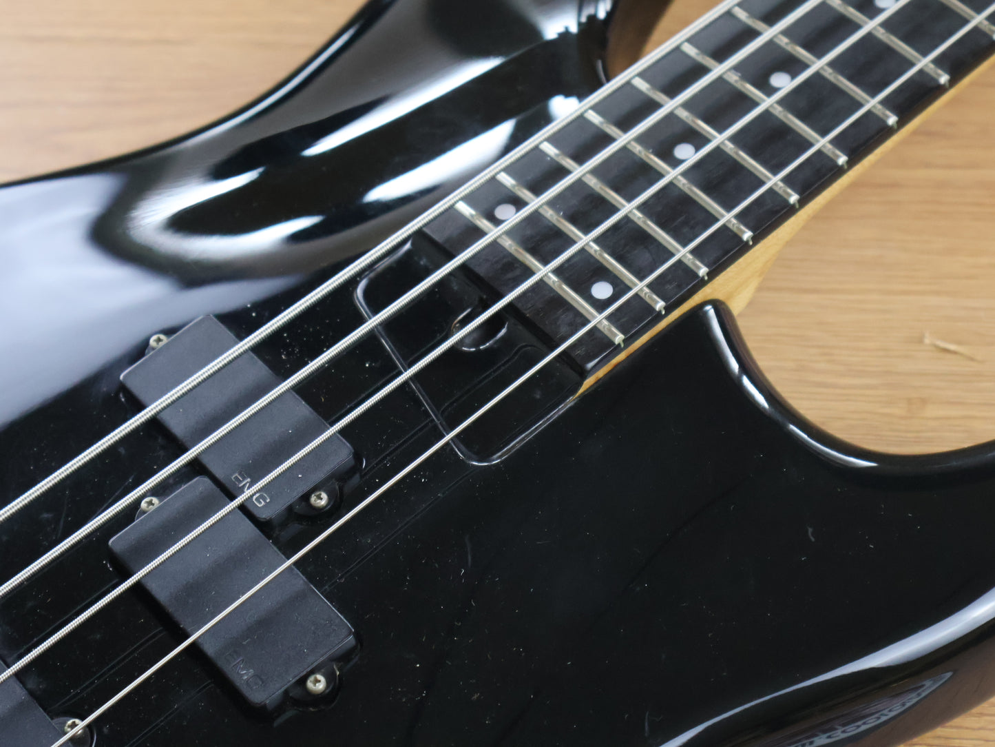 1990's P-Project (by Fernandes Japan) PUM-1 PJ Bass (Gloss Black)