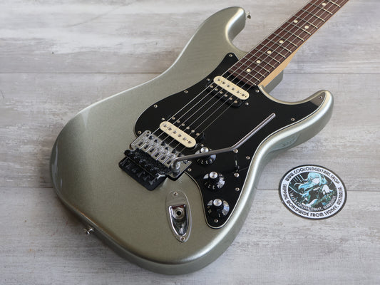 2014 Fender Blacktop HH Stratocaster w/Floyd Rose & Seymour Duncan's (Titanium Silver)