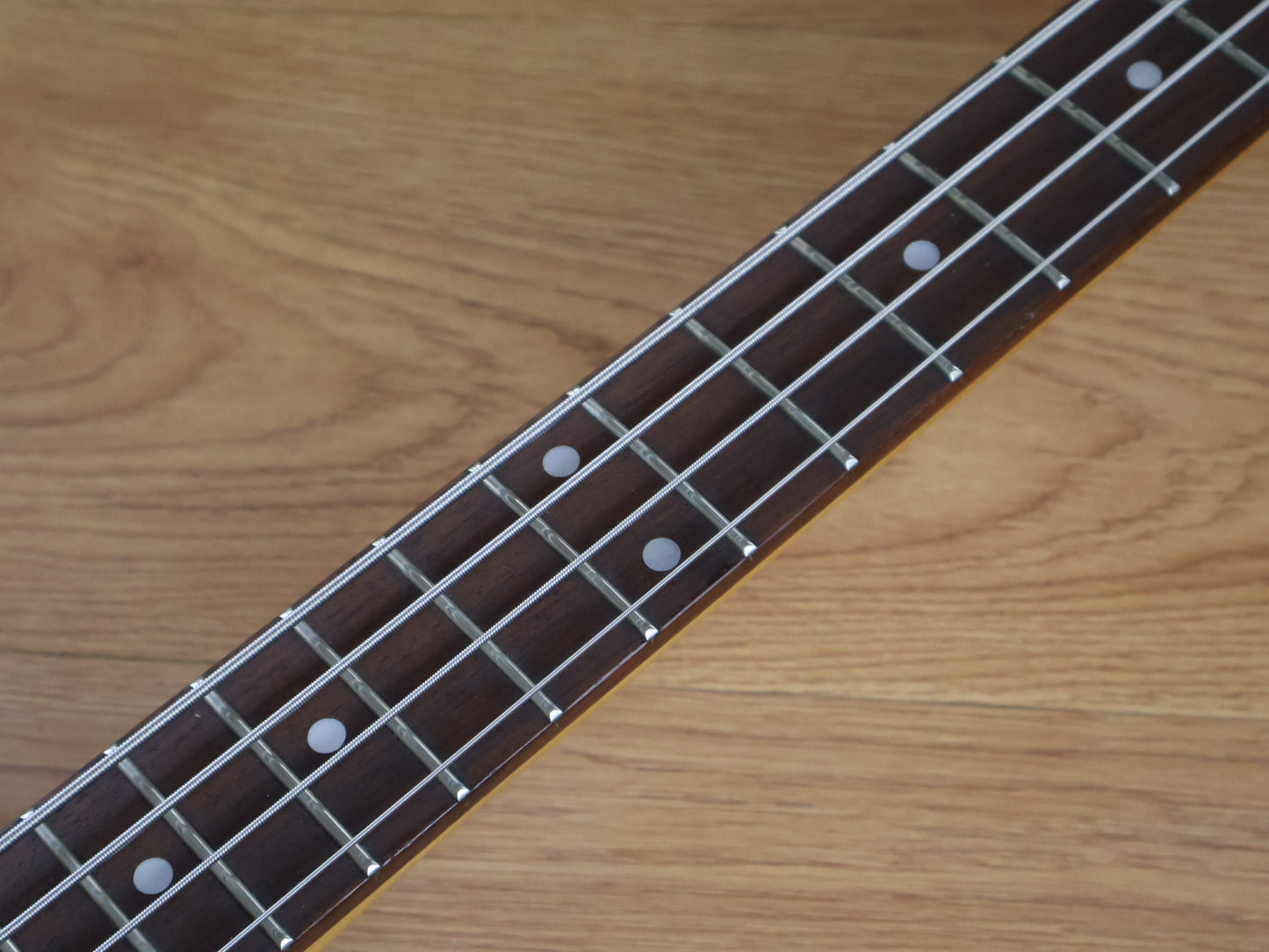 1981 Aria Pro II CSB-380 Cardinal Series Bass (Transparent Red)