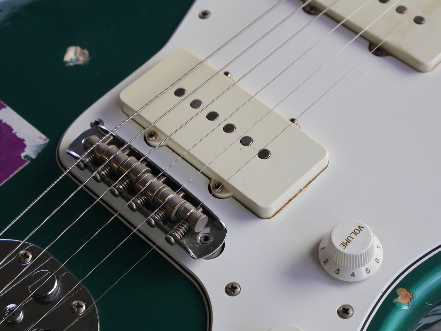 1999 Fender Japan JM66-MH '66 Reissue Jazzmaster (Ocean Turquoise)