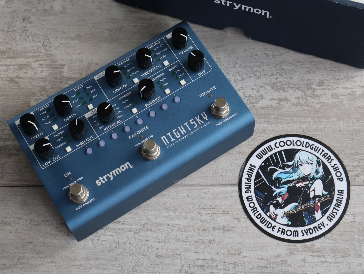 Strymon Nightsky Time-Warped Reverberator Reverb