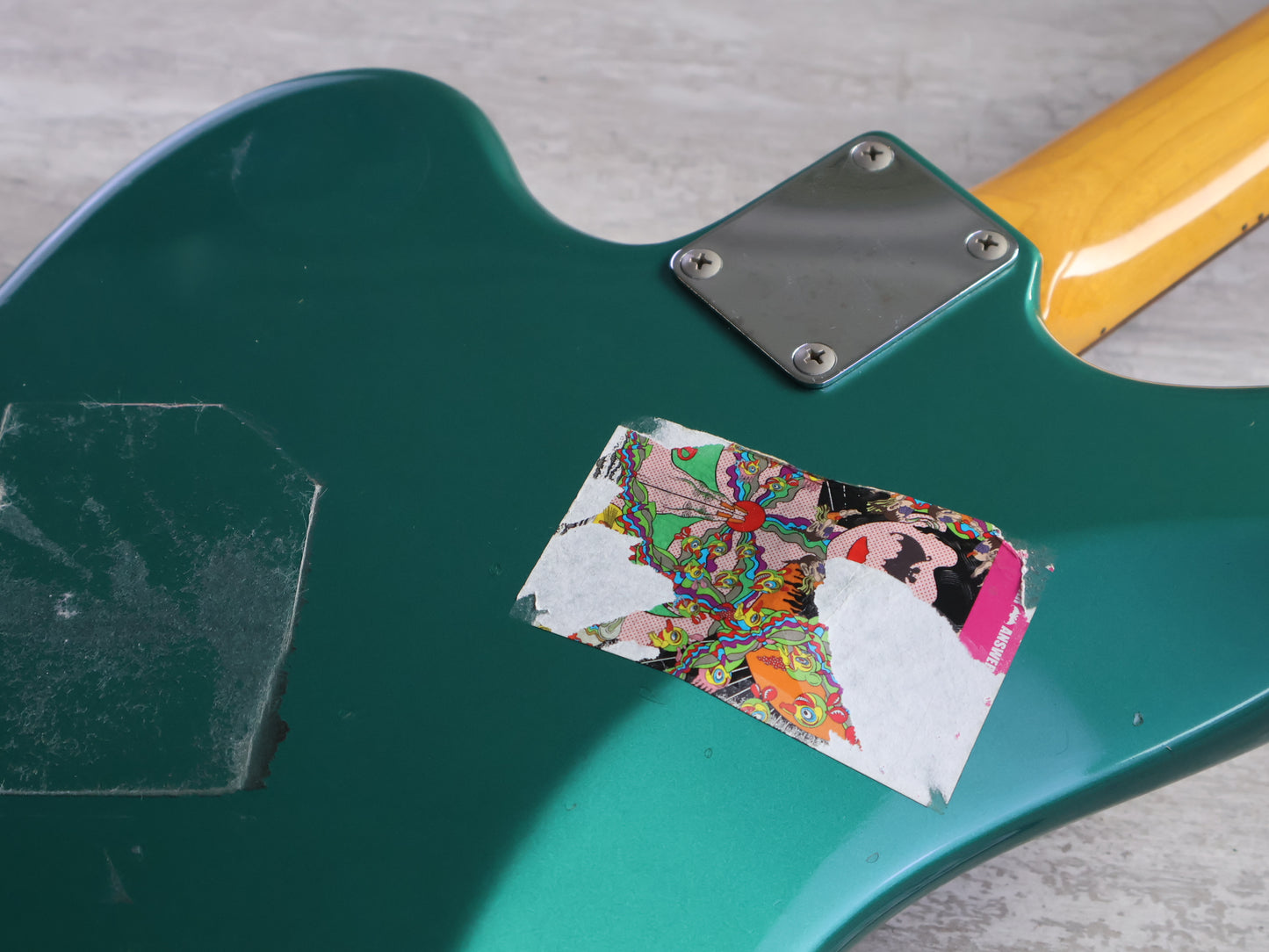1999 Fender Japan JM66-MH '66 Reissue Jazzmaster (Ocean Turquoise)