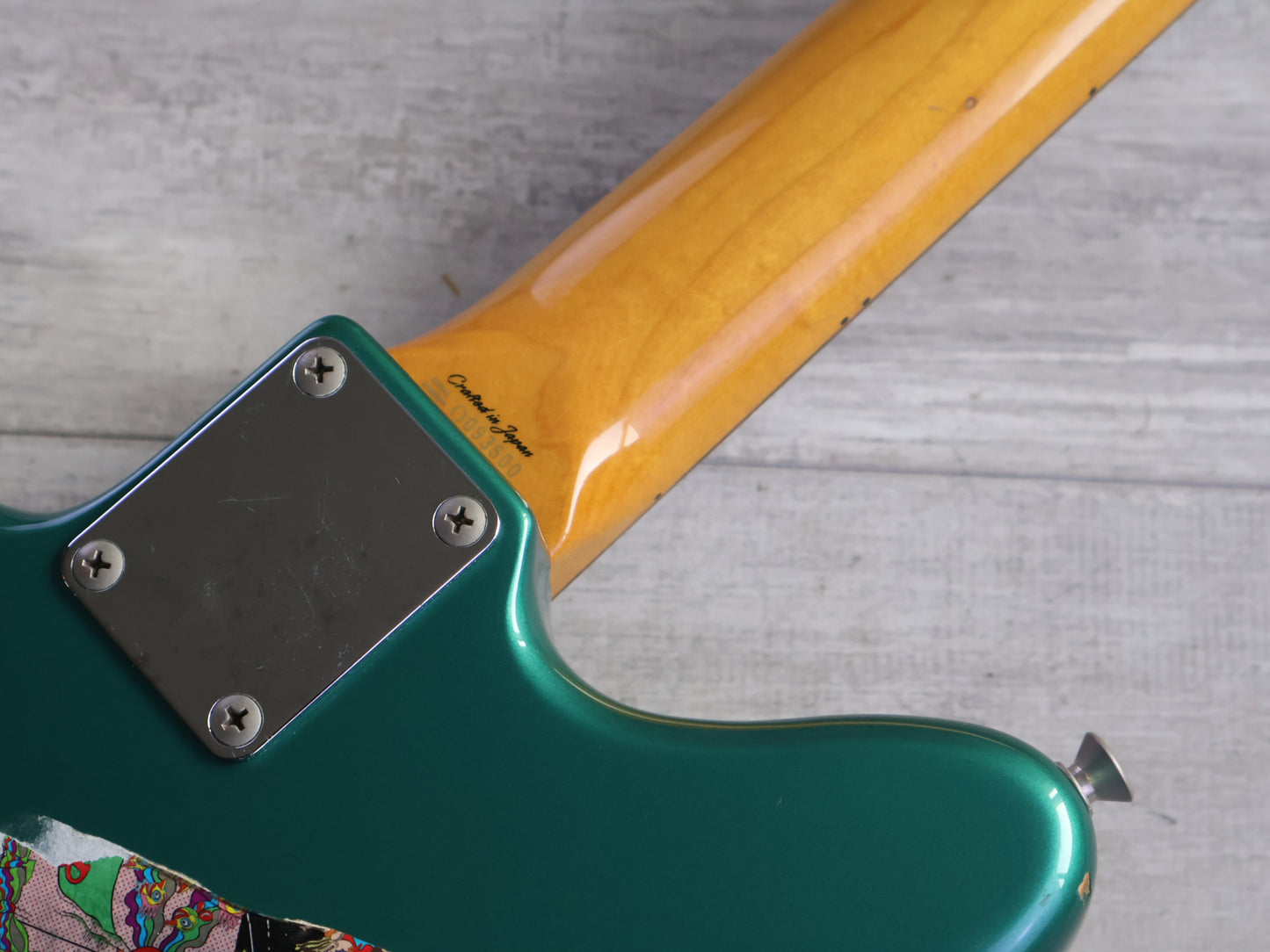 1999 Fender Japan JM66-MH '66 Reissue Jazzmaster (Ocean Turquoise)