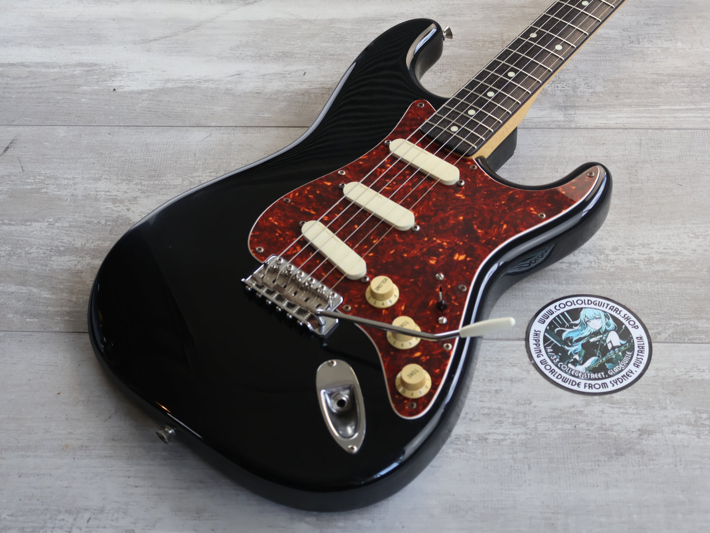 1989 Fender Japan ST-362 Stratocaster Standard w/ Lace Sensor's (Black)