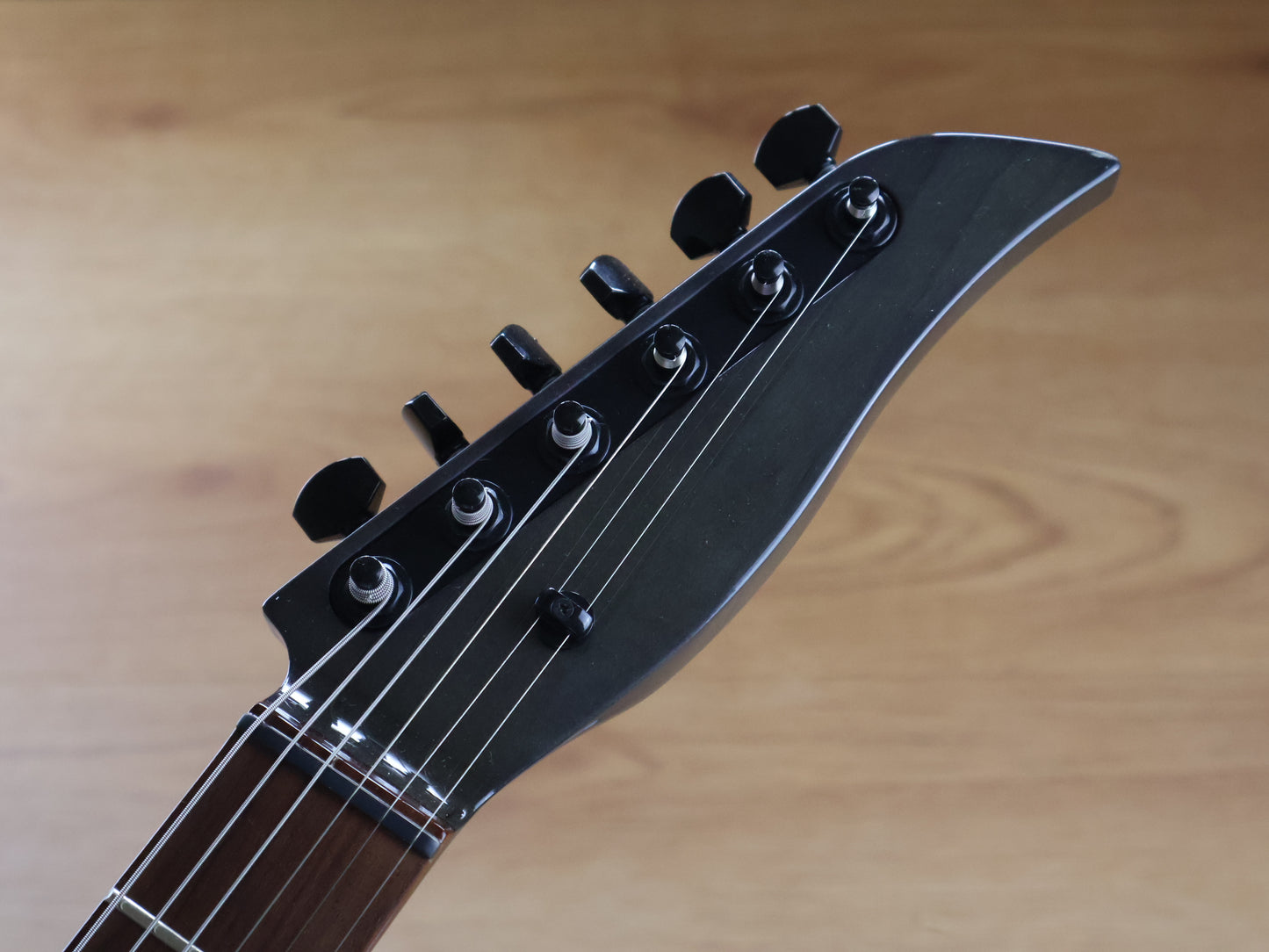 1990's Tokai Talbo Japan Aluminium Body Guitar w/Fernandes Sustainer (Dark Blue)