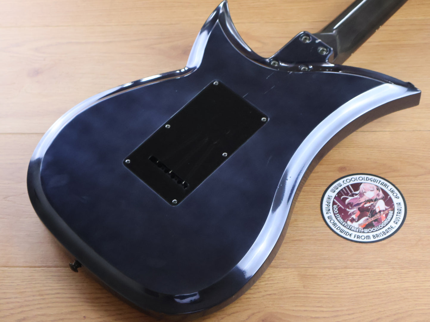 1990's Tokai Talbo Japan Aluminium Body Guitar w/Fernandes Sustainer (Dark Blue)