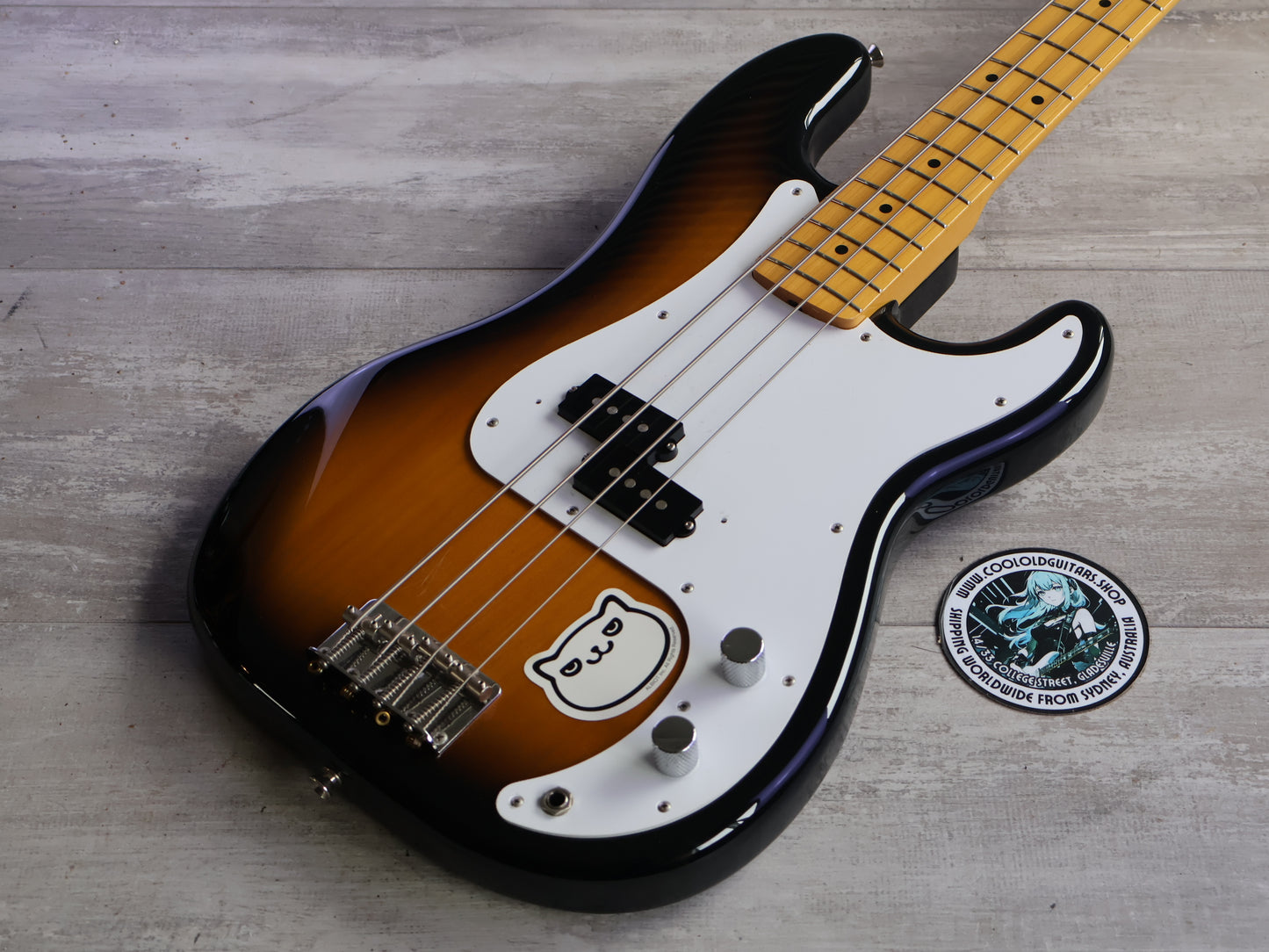 2012 Fender Japan PB57 '57 Reissue Precision Bass (Brown Sunburst)
