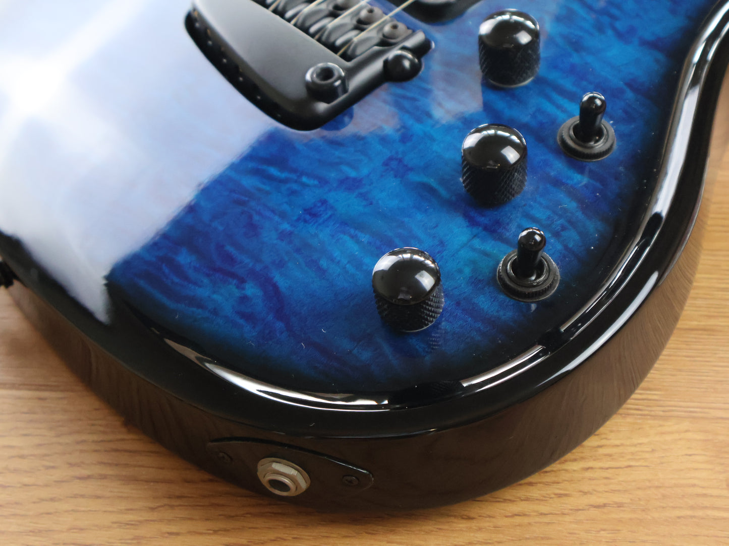 2015 Parker Fly Mojo Flame (Transparent Blue Burst)