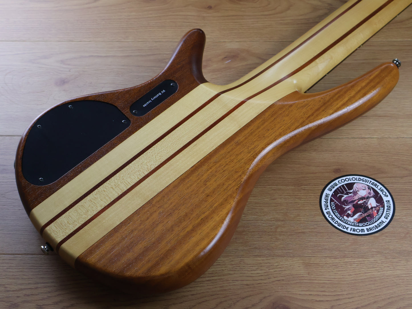 2007 Ibanez Prestige SR1006EWM 6-String Bass (Natural)