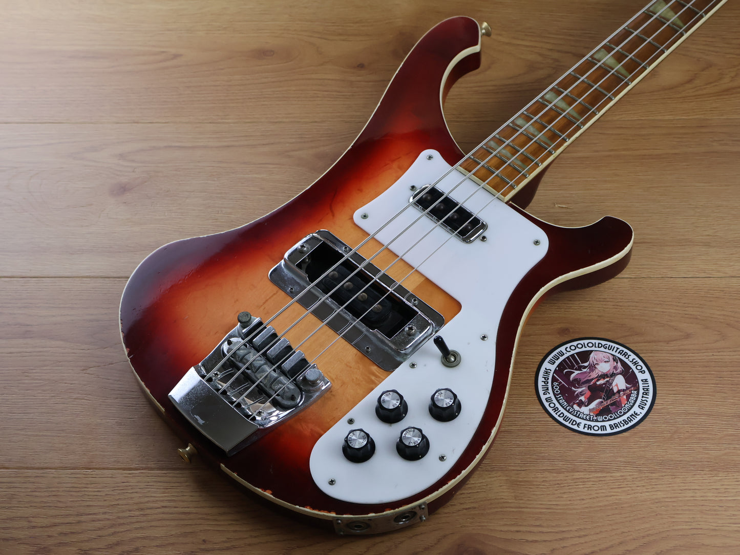 1997 Rickenbacker USA 4003 Bass (Fireglo)