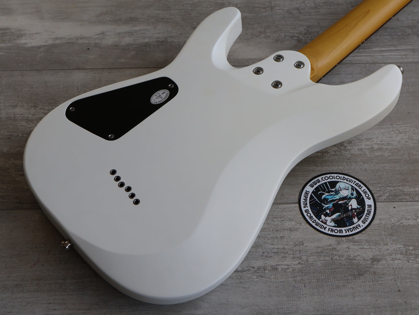 2018 Schecter C-6 Deluxe (White)
