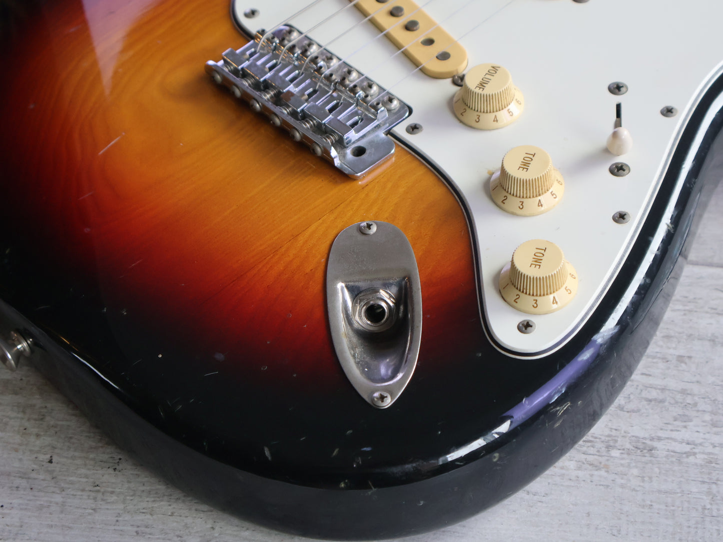 1985 Squier (by Fender Japan) CST-30 JV Series '72 Reissue Stratocaster (Sunburst)
