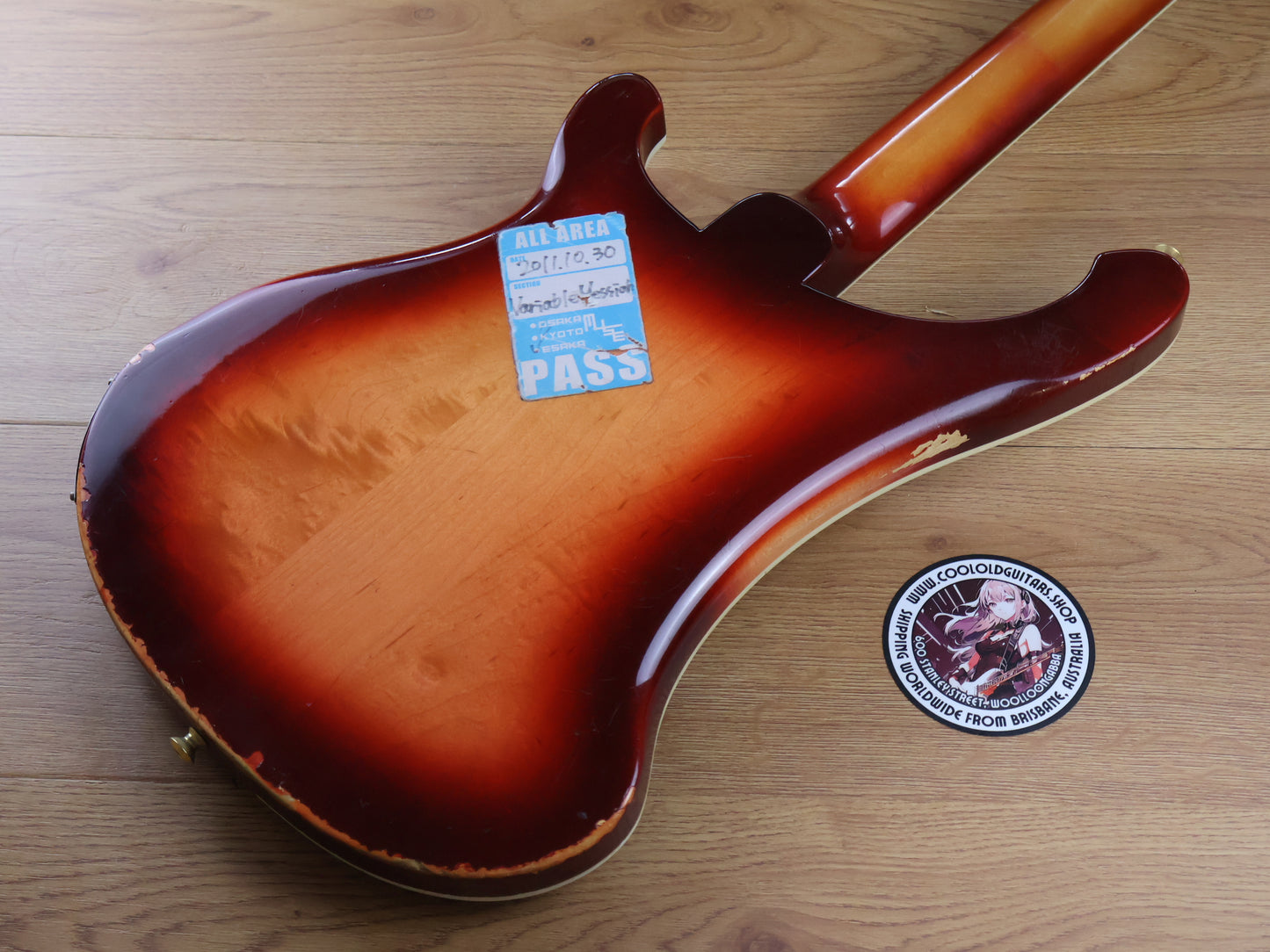 1997 Rickenbacker USA 4003 Bass (Fireglo)