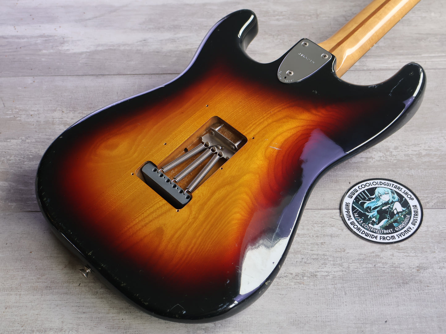 1985 Squier (by Fender Japan) CST-30 JV Series '72 Reissue Stratocaster (Sunburst)