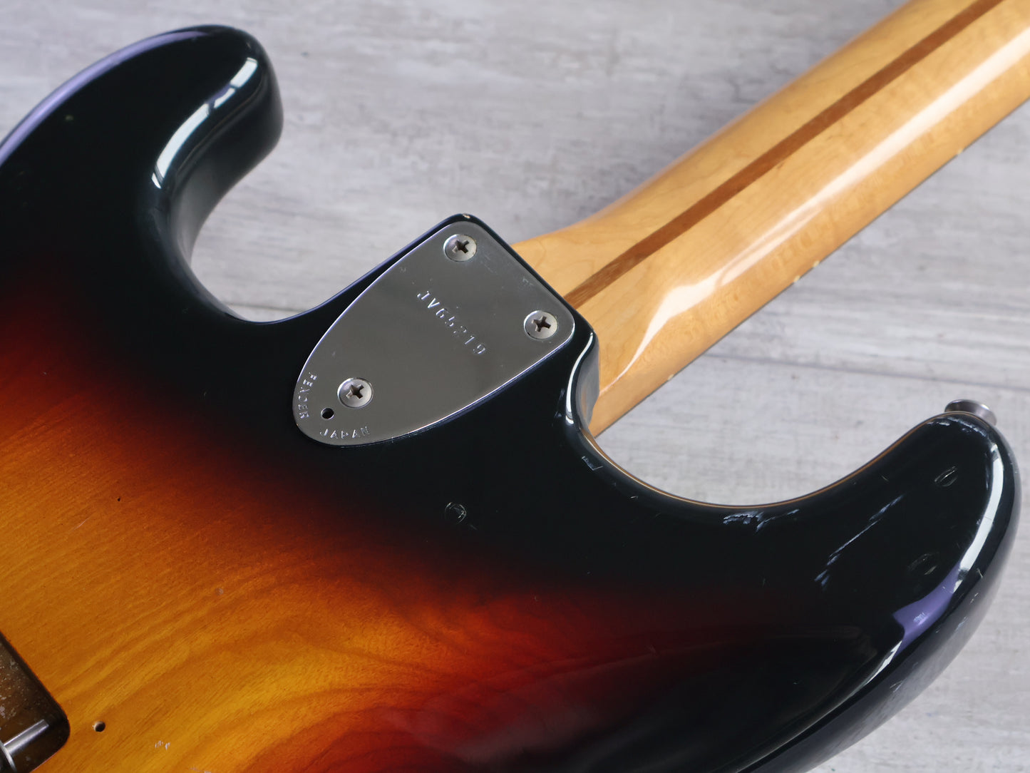 1985 Squier (by Fender Japan) CST-30 JV Series '72 Reissue Stratocaster (Sunburst)