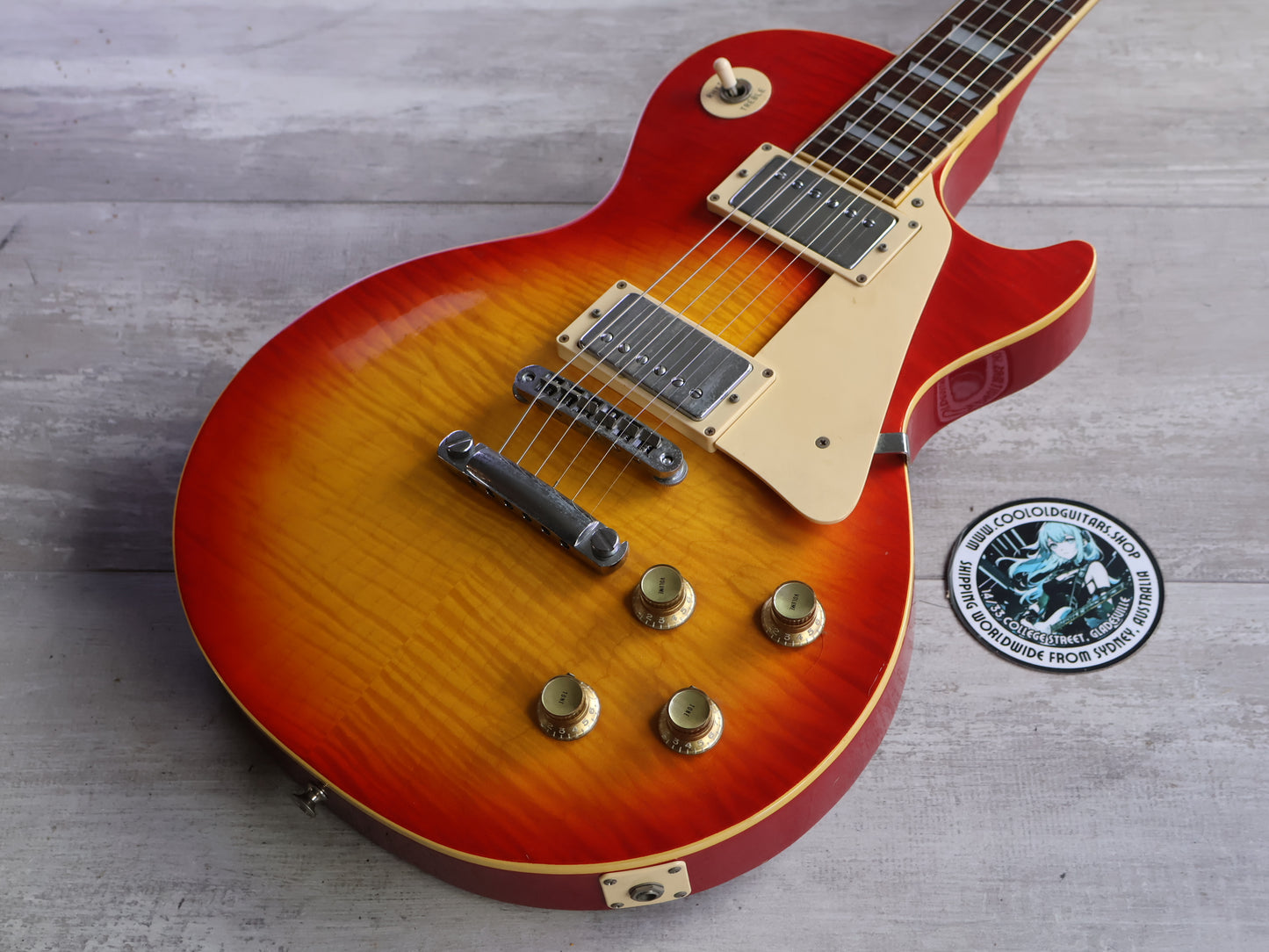 1978 Greco Japan EG-500 Les Paul Standard (Cherry Sunburst)