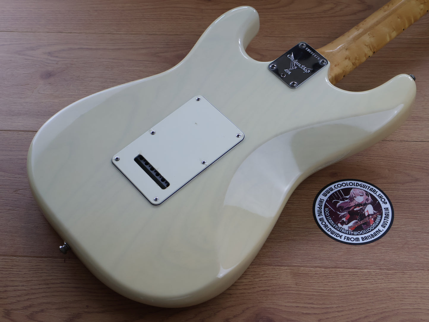 1997 Fender USA Custom Shop American Classic Stratocaster (White Blonde)