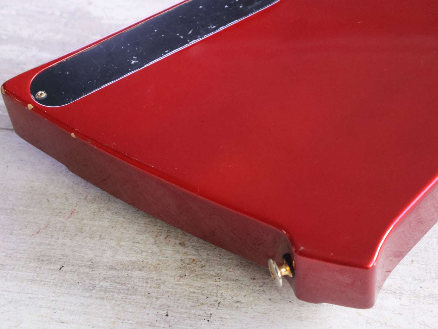 1983 Aria Pro II Japan WL Series "Wedge" Bass (Metallic Red)