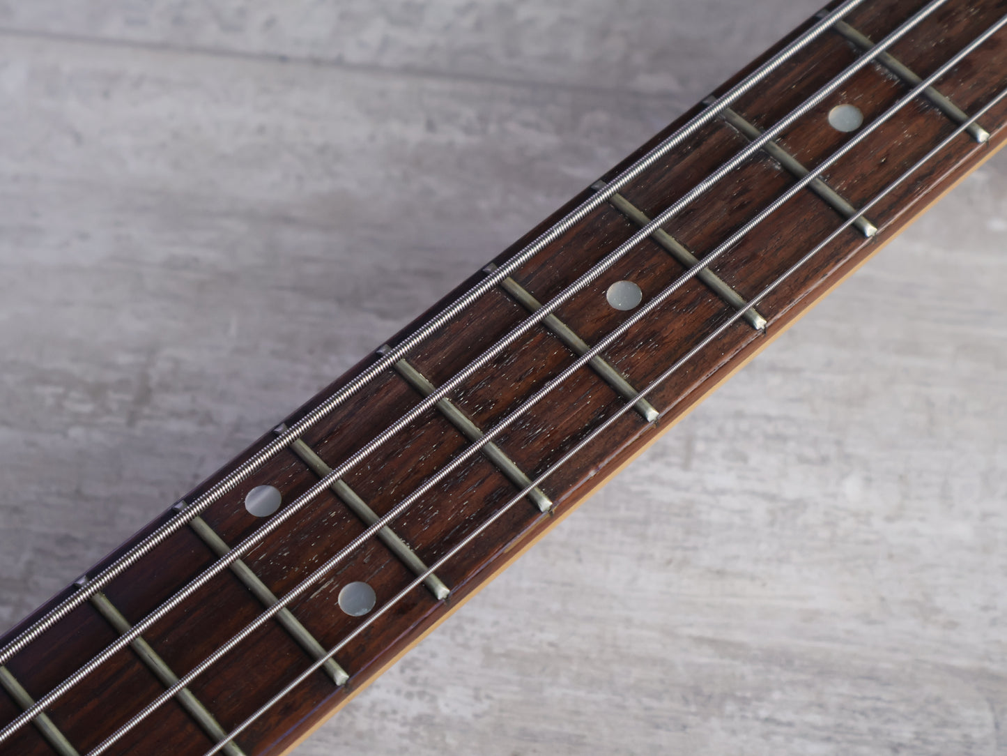 1981 Aria Pro II Japan CSB-380 Cardinal Medium Scale Bass (Blue)
