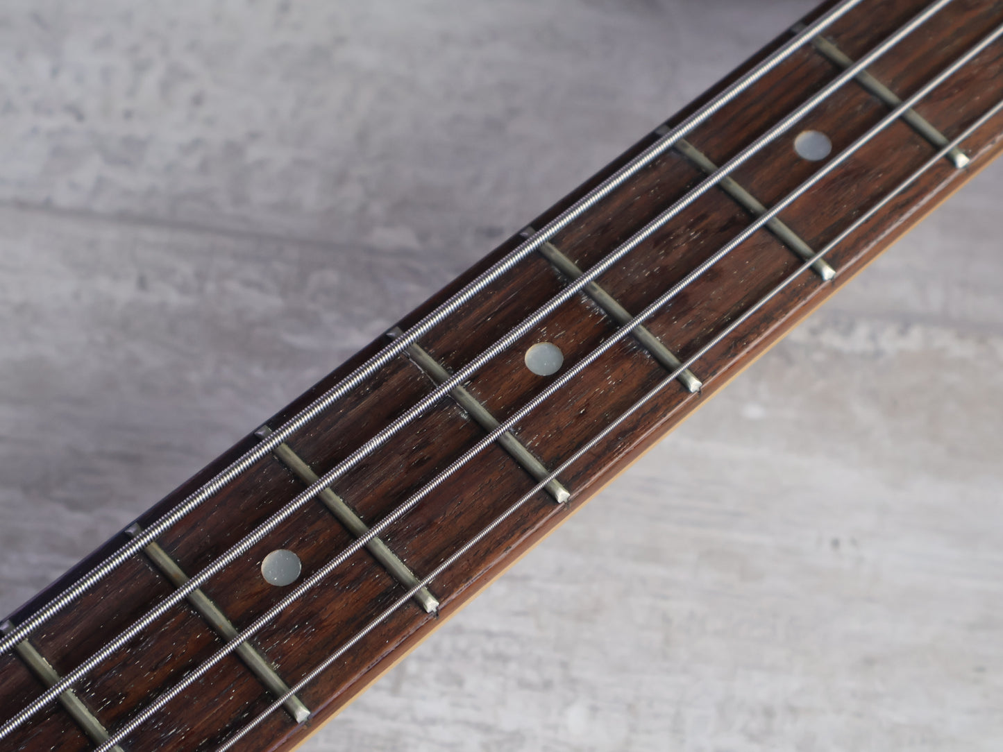 1981 Aria Pro II Japan CSB-380 Cardinal Medium Scale Bass (Blue)