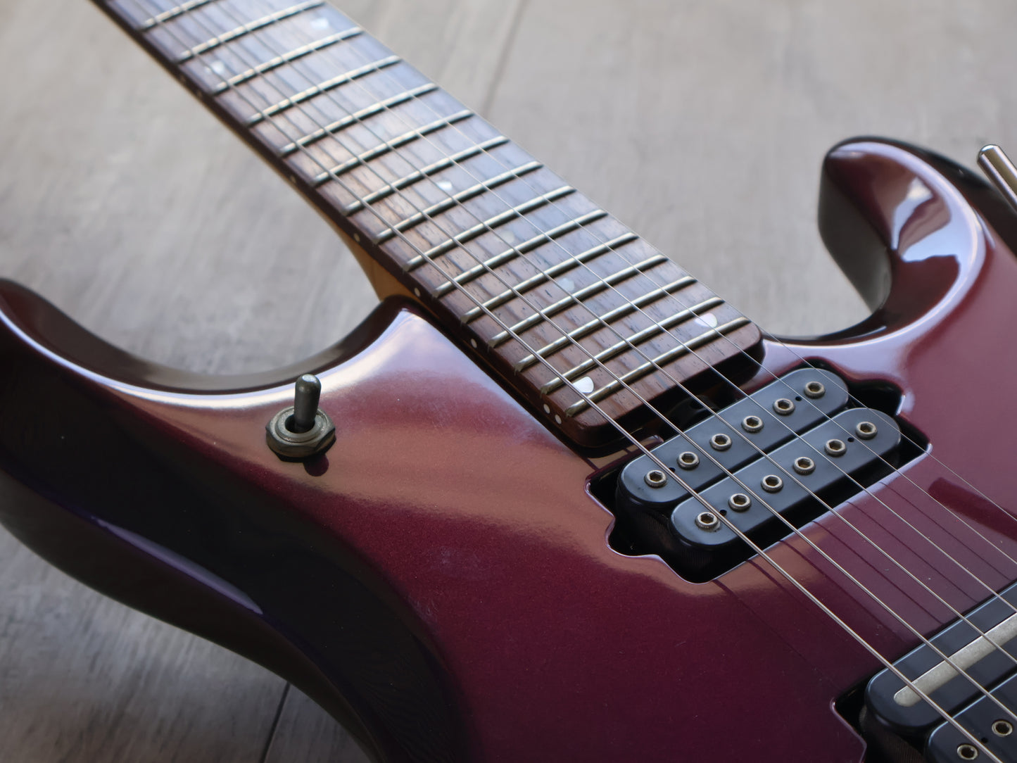 2008 Ernie Ball Music Man USA JP6 Petrucci Piezo (Mystic Dream)