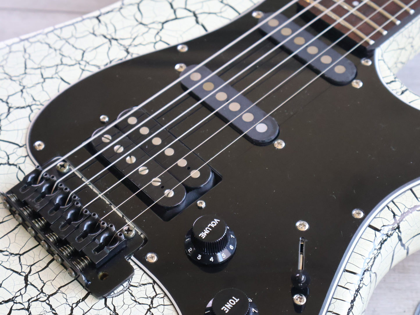 1985 Tokai Japan MAT M-603 Fiber-Tech HSS Superstrat (Fiberglass Body/Neck) - Crackle