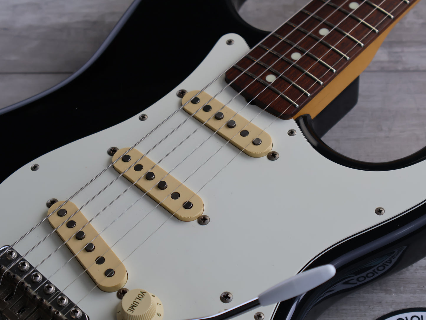 1988 Fender Japan ST62-55 "E Series" '62 Reissue Stratocaster (Black)