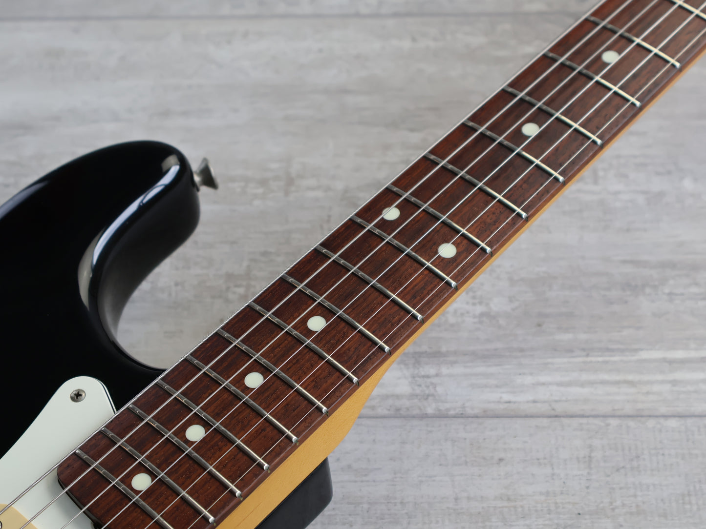 1988 Fender Japan ST62-55 "E Series" '62 Reissue Stratocaster (Black)