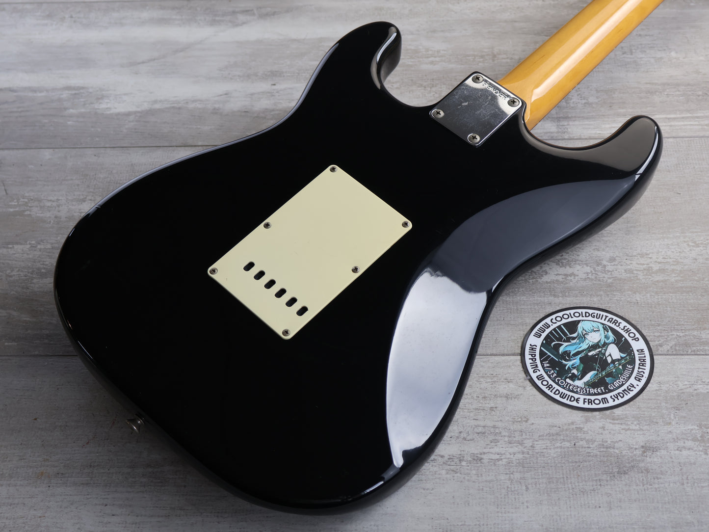 1988 Fender Japan ST62-55 "E Series" '62 Reissue Stratocaster (Black)