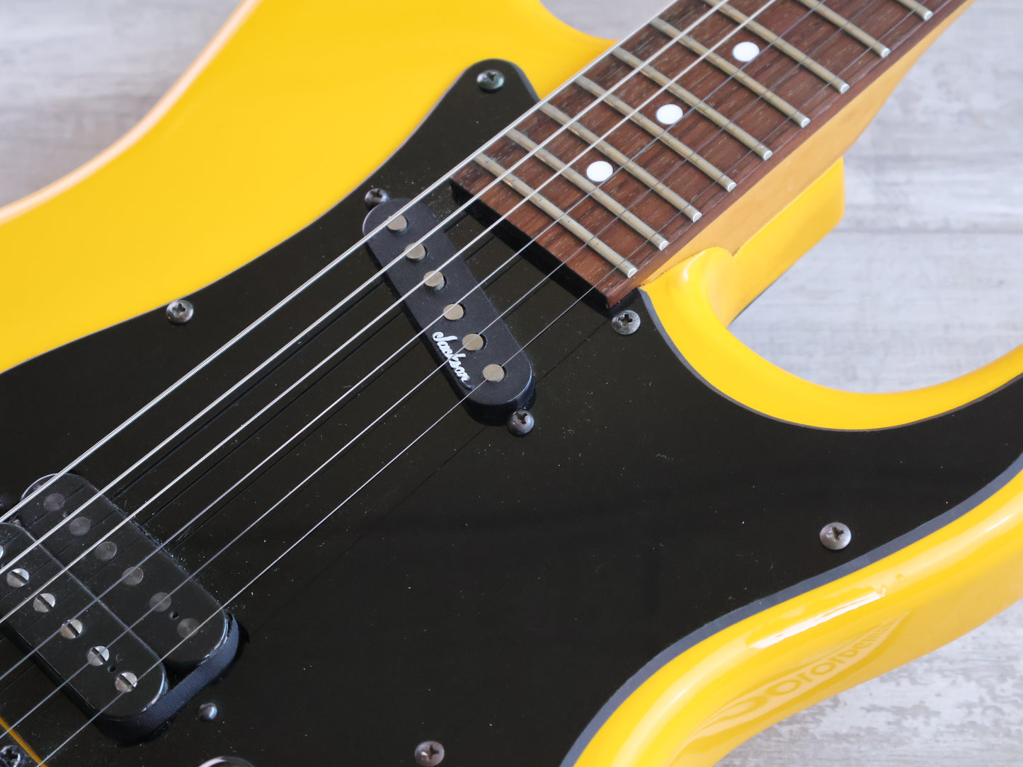 1994 Charvel Jackson HS Superstrat (Yellow)
