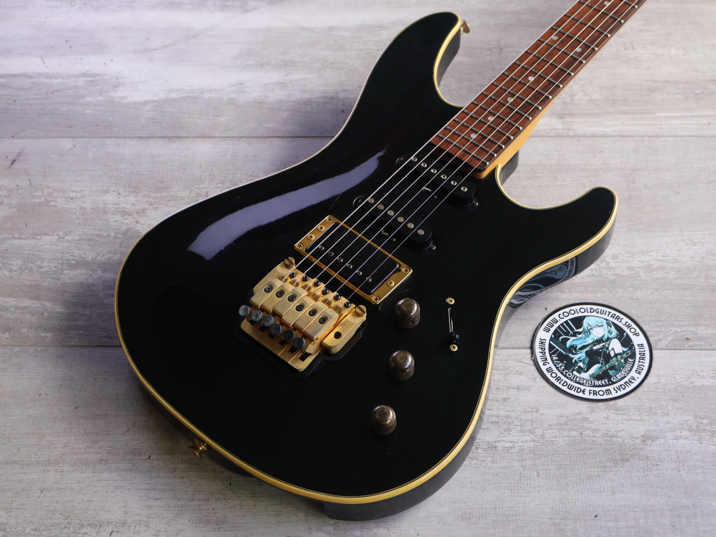 1980's Yamaha Japan Session II 812 Contemporary Custom Superstrat (Black)
