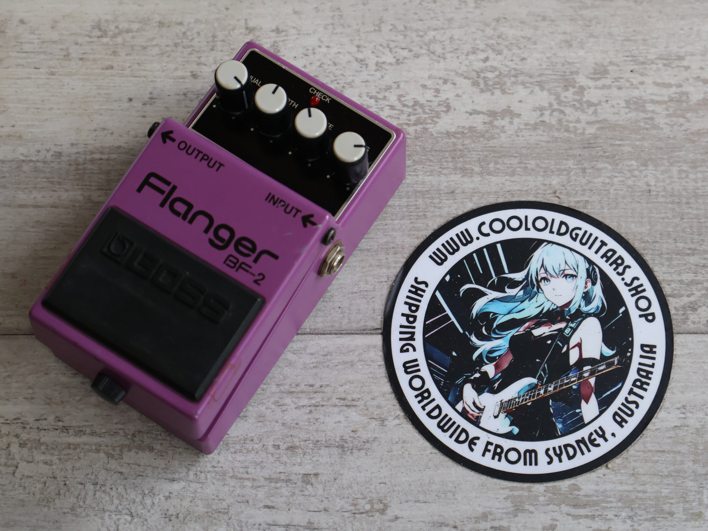 1995 Boss BF-2 Vintage Flanger Pedal