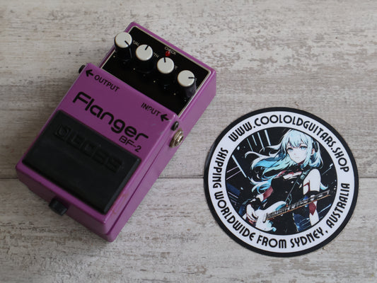 1995 Boss BF-2 Vintage Flanger Pedal
