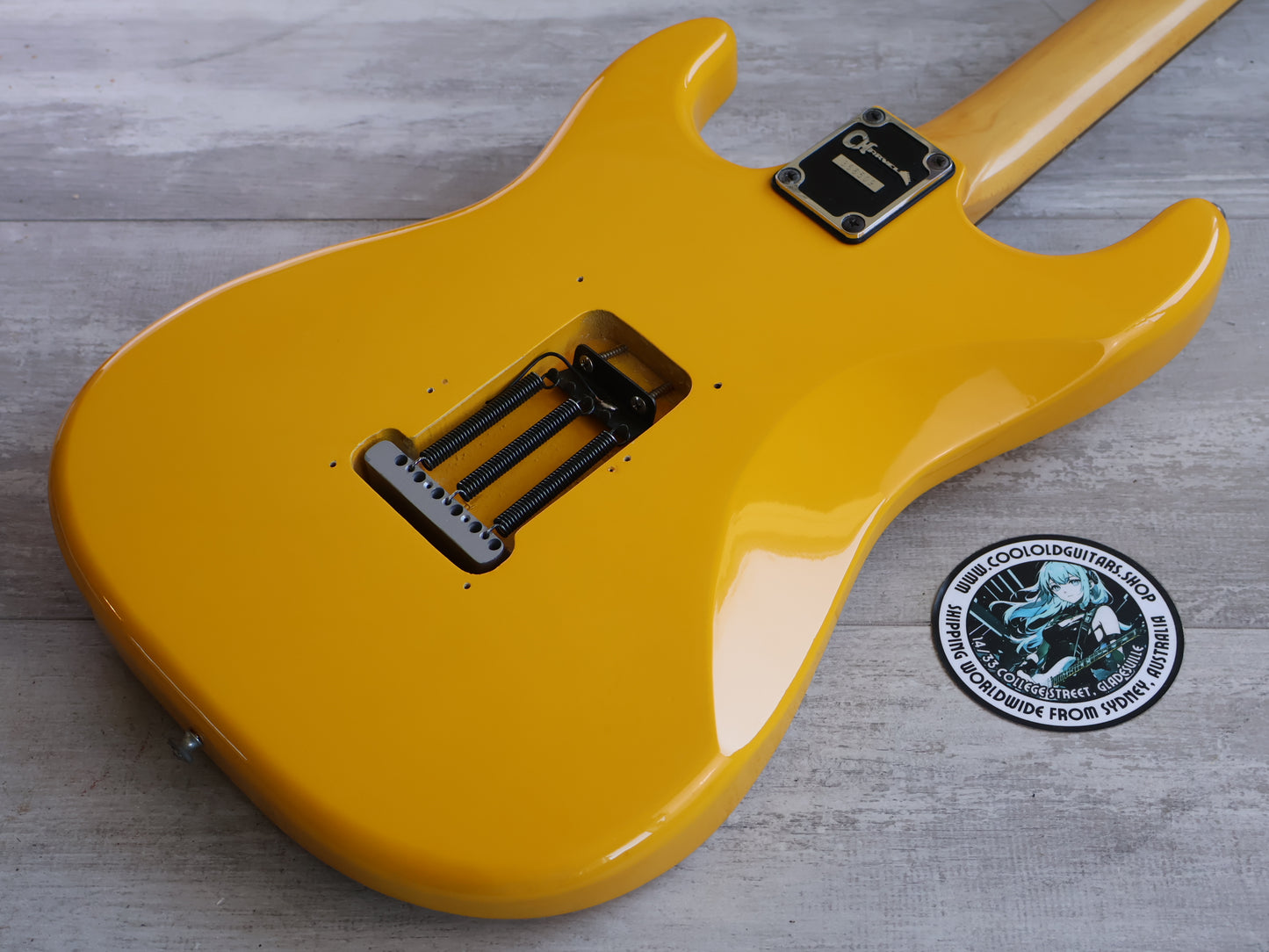 1994 Charvel Jackson HS Superstrat (Yellow)