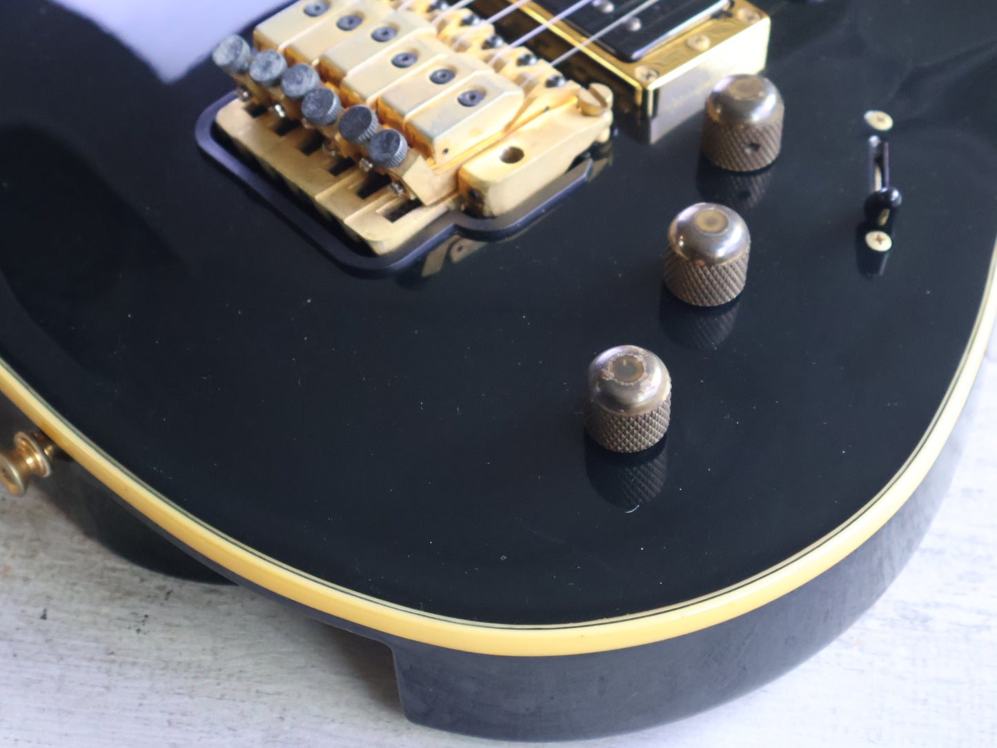 1980's Yamaha Japan Session II 812 Contemporary Custom Superstrat (Black)